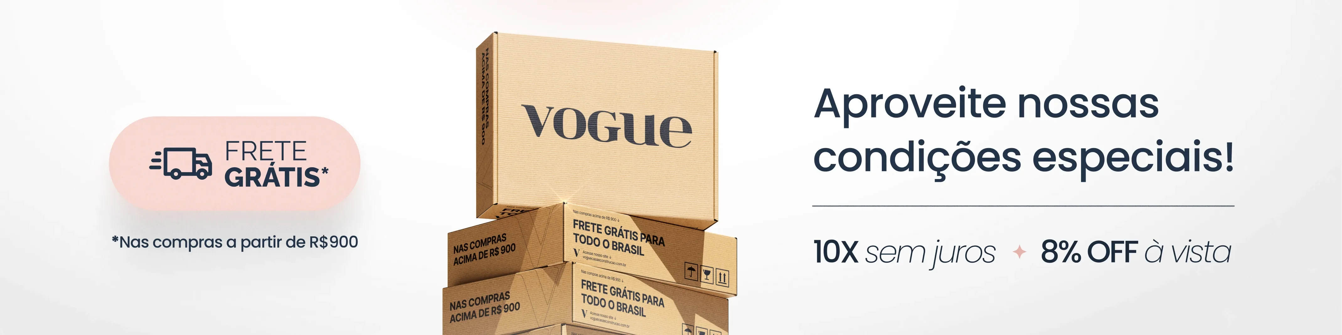 Aproveite 10x sem juros + 8% OFF pagando à vista!