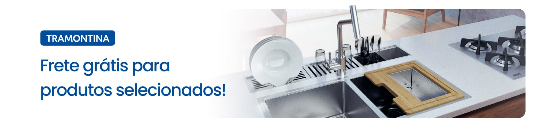 Frete grátis para produtos Tramontina selecionados