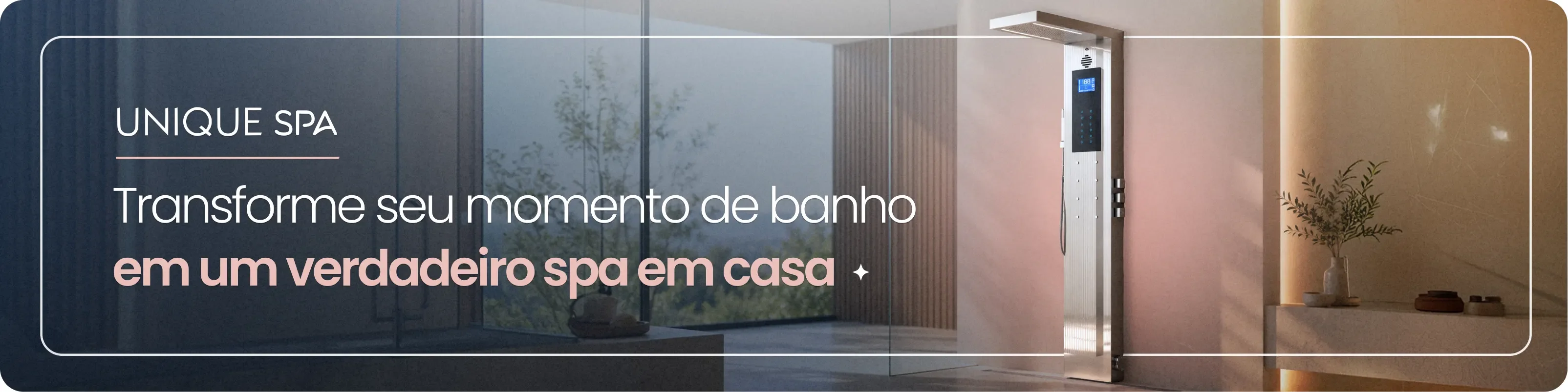 Transforme seu momento de banho com UniqueSpa!