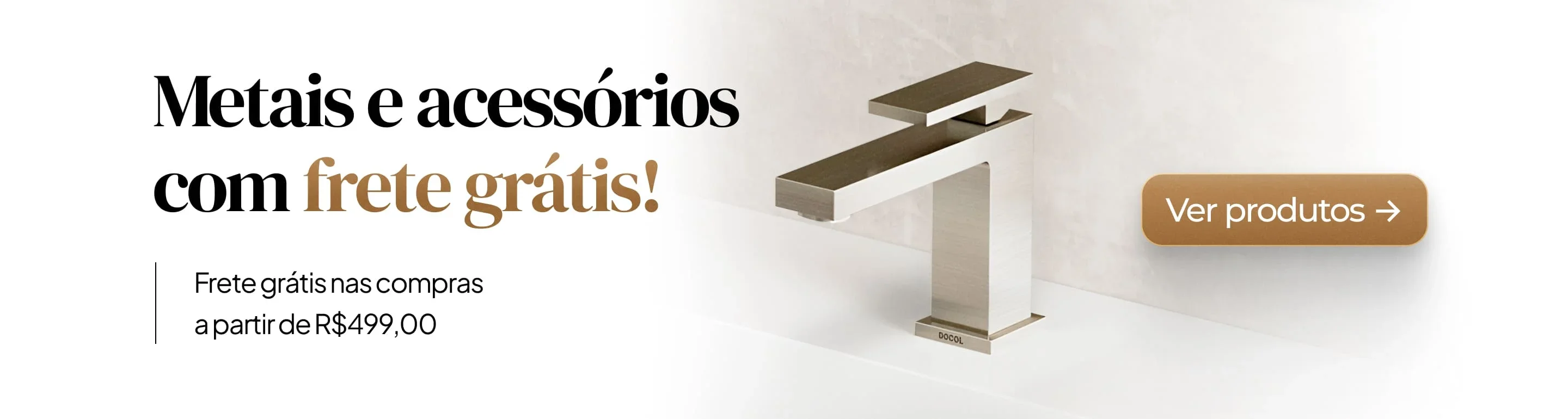 Metais e acessórios com frete grátis!