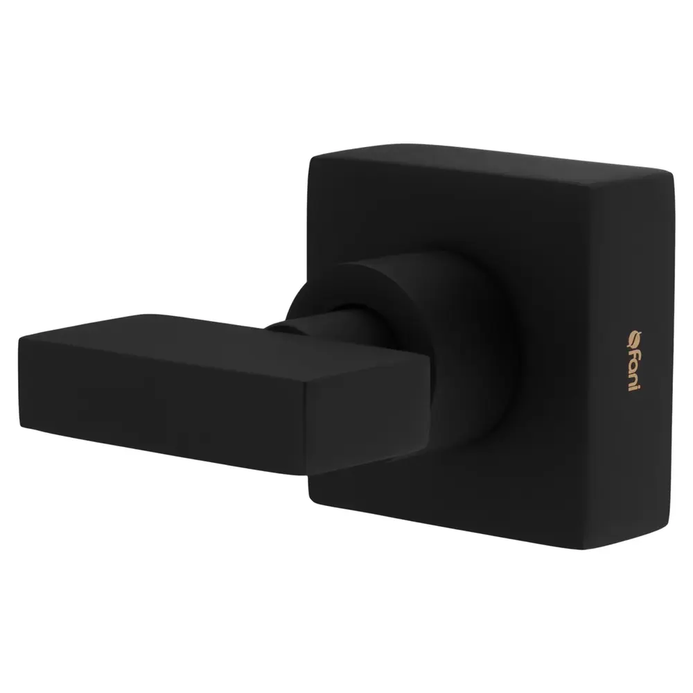 Acabamento para Registro 3/4, 1/2 e 1 Fani Horus Preto Fosco 509 BK450