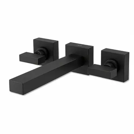 Misturador de Parede Fani Horus Preto Fosco 1878 BK450