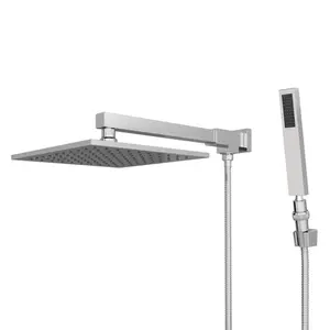 Chuveiro Articulado de Parede com Desviador Fani Platina Cromado 3300 C400
