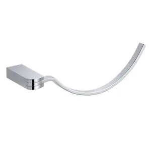 Porta Toalha de Rosto Mondrian 29cm Latão Cromado Premium