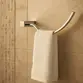 Porta Toalha de Rosto Mondrian 29cm Latão Cromado Premium