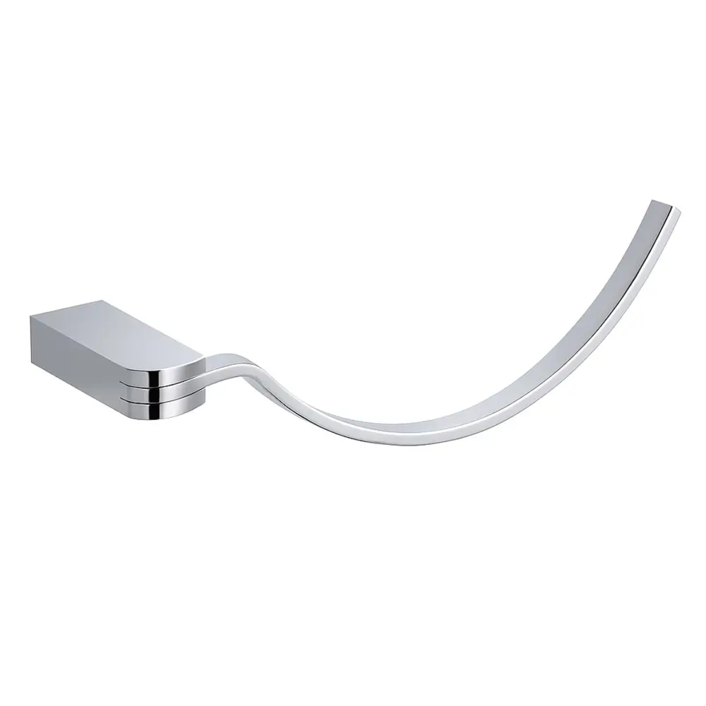 Porta Toalha de Rosto Mondrian 29cm Latão Cromado Premium