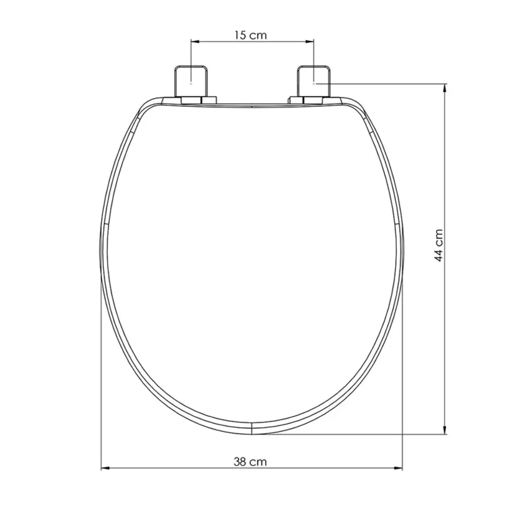 Assento Sanitário Universal Tupan Soft Close Branco Conforto