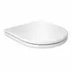 Assento Deca em Poliéster Slow Close Carrara/Duna/LK/Level/Nuova Branco AP.237.17