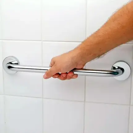 Barra de Apoio Reta 40cm Jackwal Standard Cromada - 002.290