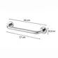 Barra de Apoio Reta 40cm Jackwal Standard Cromada - 002.290