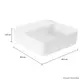 Cuba de Apoio Deca com Mesa Quadrada 40cm Slim Branco L.11040.M.17