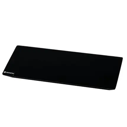 Bandeja Slim 12x28cm em Resina Preto Fosco