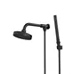 Chuveiro Articulado de Parede Autolimpante com Desviador Fani Mix Preto Fosco 3310 BK500