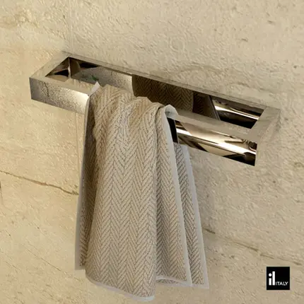 Porta Toalha 45cm Italy Line Dalian Cromado