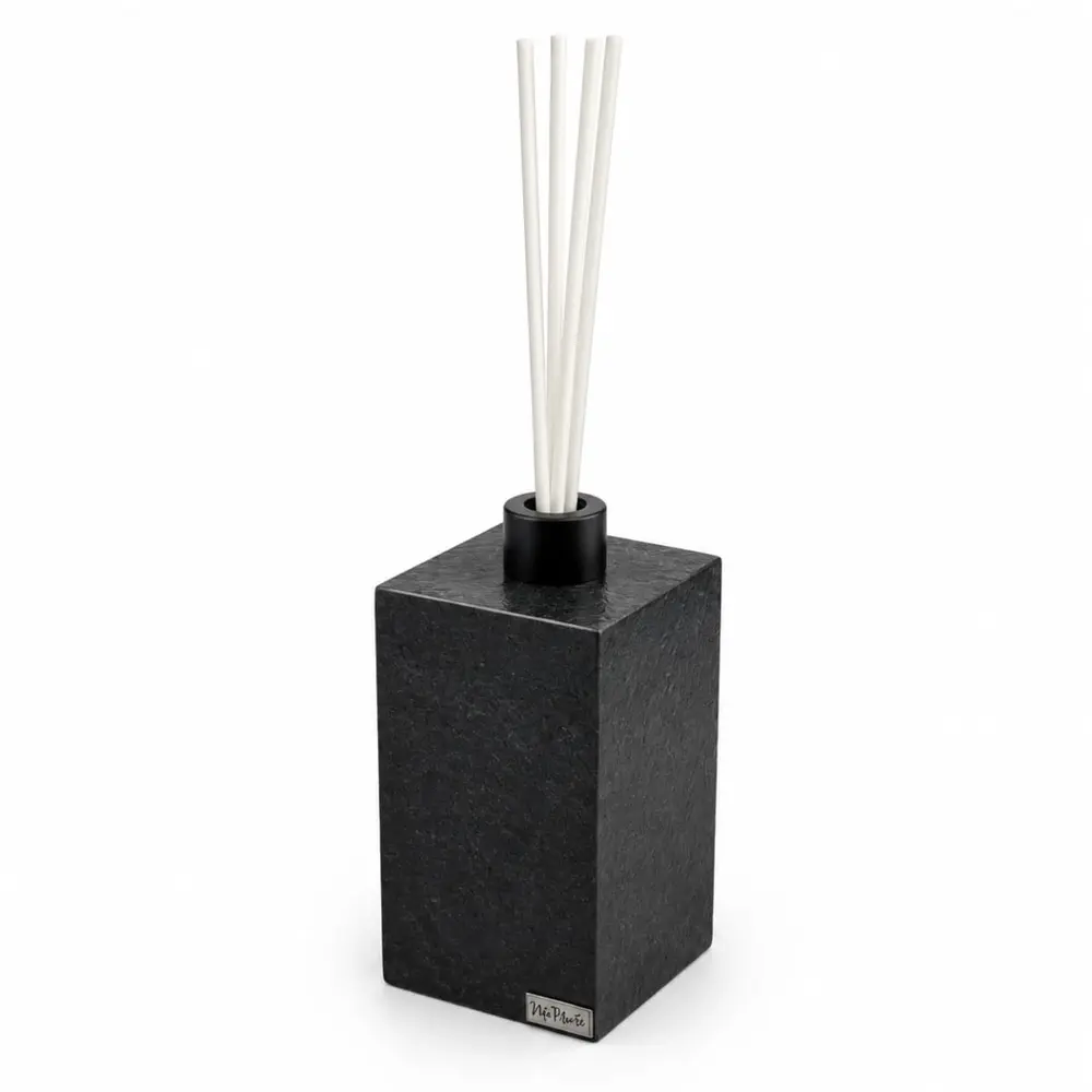 Difusor de Ambientes em Mármore Preto Escovado