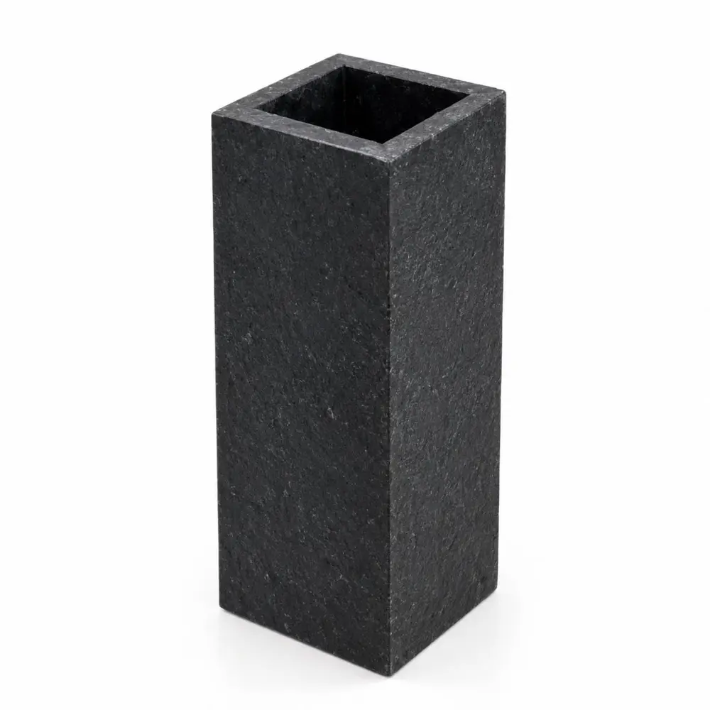 Solitário em Mármore Preto Escovado