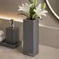 Solitário em Silestone Cinza