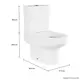 Bacia para Caixa Acoplada Deca Carrara Branco P.606.17