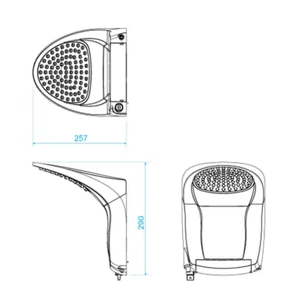 Ducha 127V Lorenzetti Acqua Jet Ultra Branco