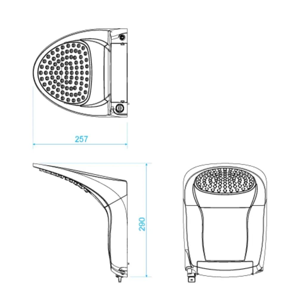 Ducha 127V Lorenzetti Acqua Jet Ultra Branco