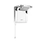 Chuveiro 220V Lorenzetti Acqua Star Ultra Branco - Cromado