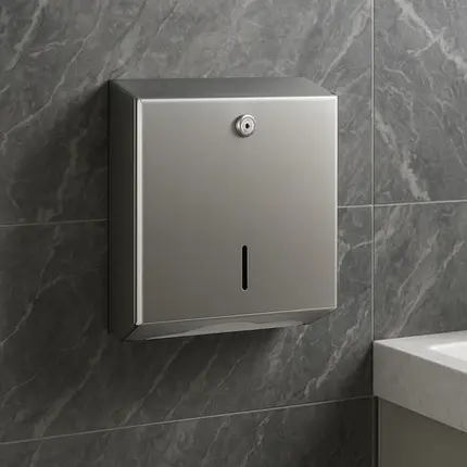 Dispensador Papel Toalha Jackwal Inox Escovado Resistente