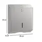 Dispensador Papel Toalha Jackwal Inox Escovado Resistente