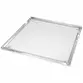 Bandeja Slim 24x24cm em Resina Cristal