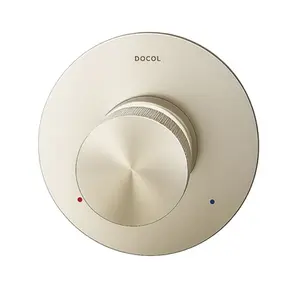 Acabamento Monocomando para Base de Alta Pressão e Ducha Higiênica Docol Mix&Match Níquel Escovado 00931244