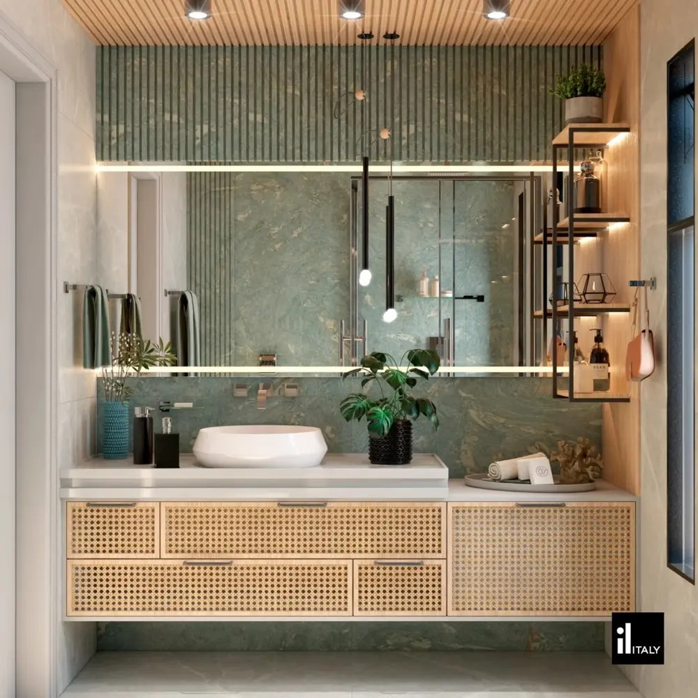 Porta Shampoo sem Saboneteira Italy Line Style Cromado