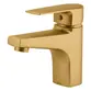 Misturador Monocomando de Mesa Bica Baixa Fani Bold Dourado Fosco 6875 DV370