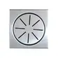 Ralo Elegance 12,5x12,5cm Decor Escovado Mozaik - REDC1020