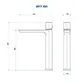Misturador Monocomando Bica Alta Fani Elegance Cromado 6877 C650