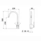 Misturador Monocomando para Cozinha DocolSpice Cromado 905606