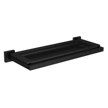 Prateleira em Louça Deca Quadratta Black Matte 2030.BL83.MT