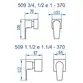 Acabamento para Registro 3/4, 1/2 e 1 Fani Bold Cobre Fosco 509 RV370