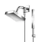 Chuveiro Q150 de Parede com Desviador DocolHeaven Cromado 90009082006