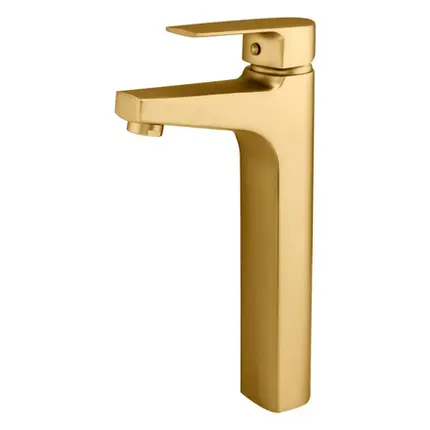 Misturador Monocomando para Banheiro Fani Bold Dourado Fosco 6877 DV370