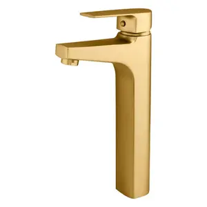 Misturador Monocomando para Banheiro Fani Bold Dourado Fosco 6877 DV370