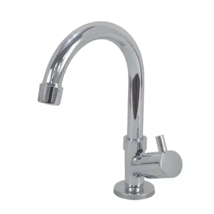 Torneira de Mesa Bica Alta para Lavatório MK Savassi Cromado 1195 C-35