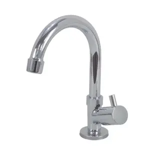 Torneira de Mesa Bica Alta para Lavatório MK Savassi Cromado 1195 C-35
