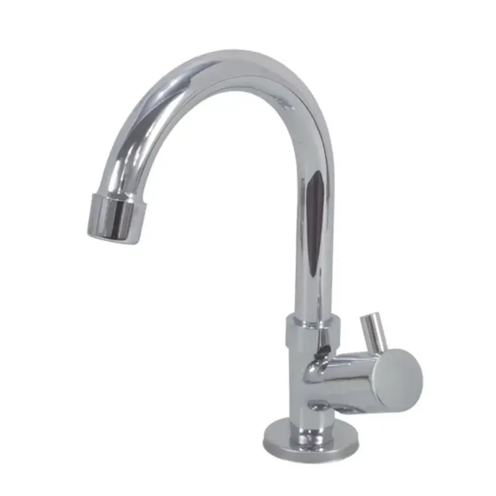 Torneira de Mesa Bica Alta para Lavatório MK Savassi Cromado 1195 C-35