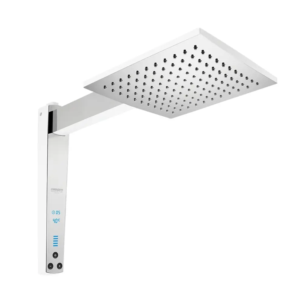 Chuveiro Digital Lorezetti Acqua Century 220V Branco - Cromado
