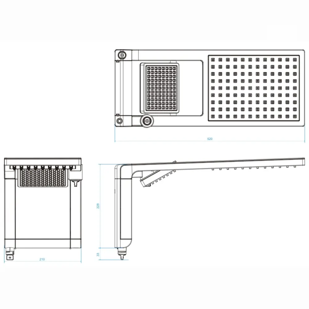 Chuveiro 220V Lorenzetti Acqua Duo Ultra Preto - Cromado