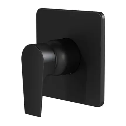 Acabamento Monocomando para Base Docol Baixa Pressão Fani Bold Preto Fosco 540 BK370