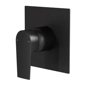 Acabamento Monocomando para Base Docol Baixa Pressão Fani Bold Preto Fosco 540 BK370