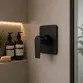 Acabamento Monocomando para Base Docol Baixa Pressão Fani Bold Preto Fosco 540 BK370