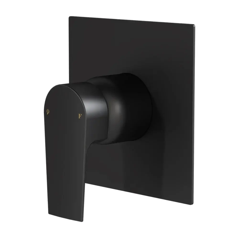Acabamento Monocomando para Base Docol Baixa Pressão Fani Bold Preto Fosco 540 BK370
