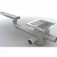 Ralo Quadrado com Fecho 10x10cm Scoar em Aço Inox