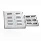Ralo Quadrado com Fecho 10x10cm Scoar em Aço Inox